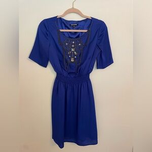 Gianni Bini royal blue cocktail dress